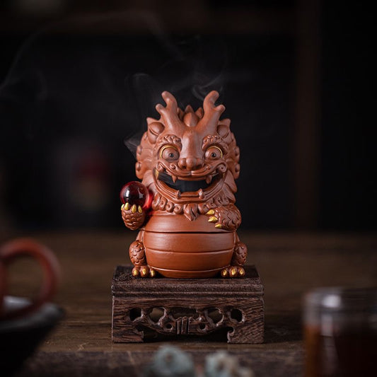 Dragon Holds Beads - Brings You Good Luck