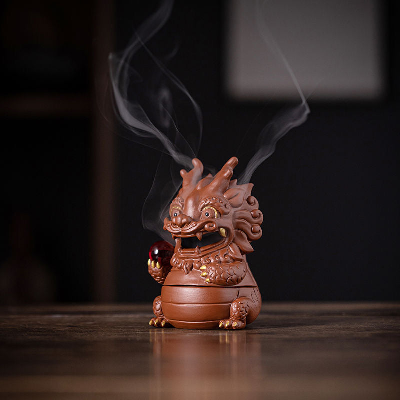 Dragon Holds Beads - Brings You Good Luck