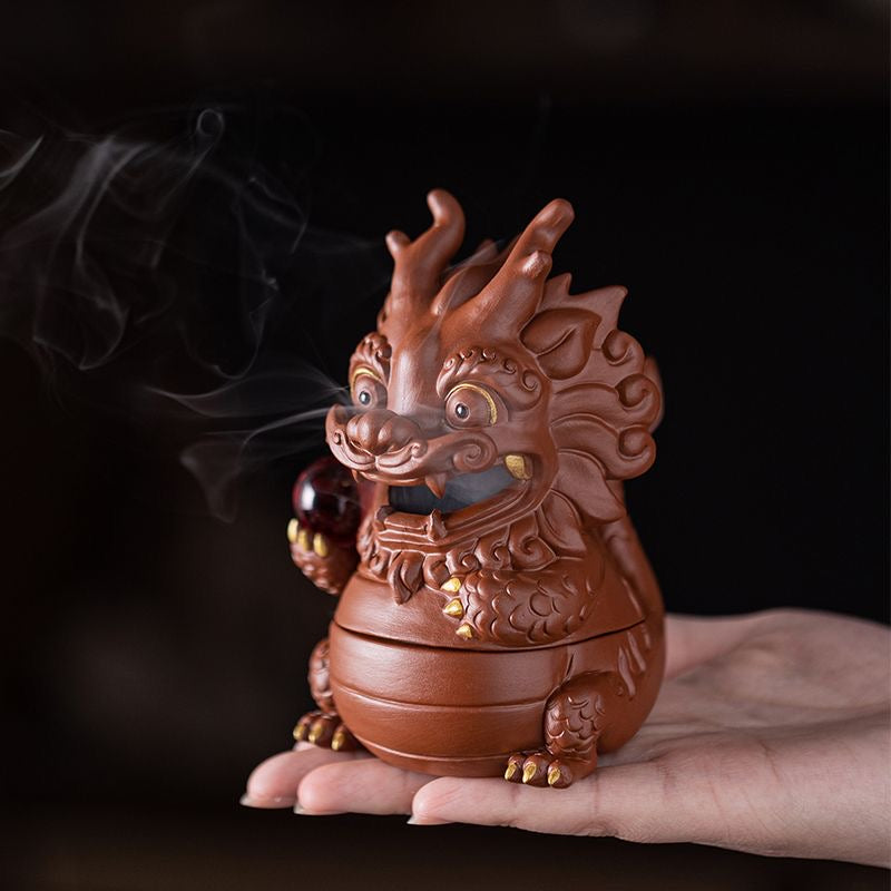 Dragon Holds Beads - Brings You Good Luck