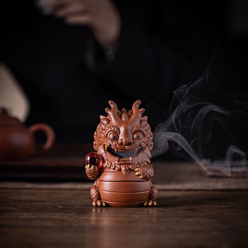 Dragon Holds Beads - Brings You Good Luck